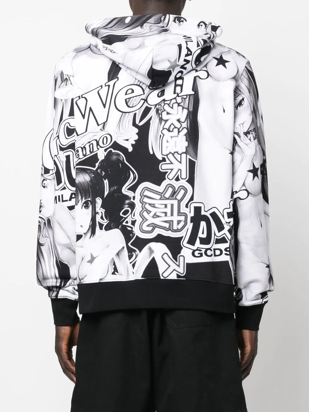 graphic-print hoodie - 4