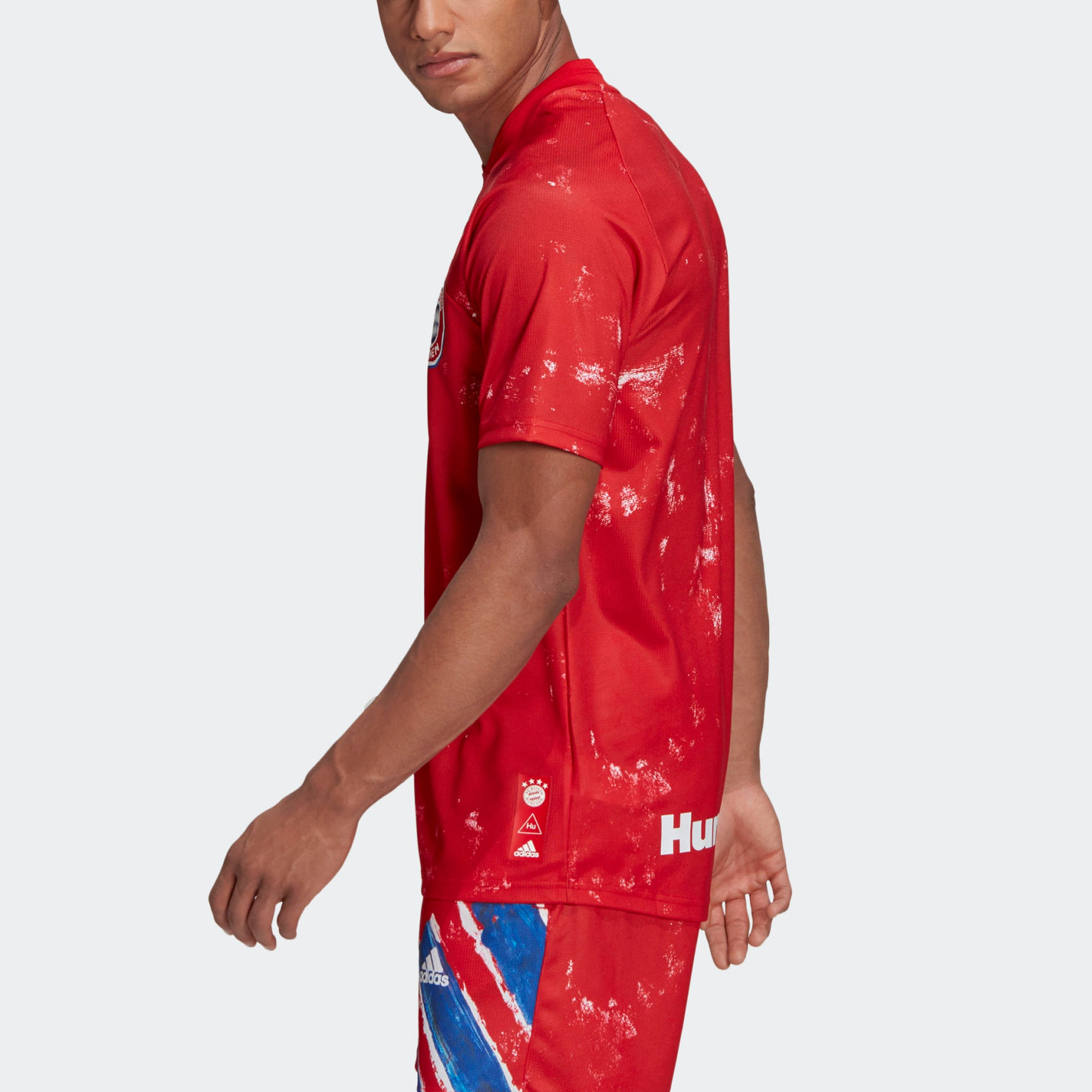 adidas x Human Race FC Bayern Munich Jersey 'Fcb True Red White' GJ9088 - 6