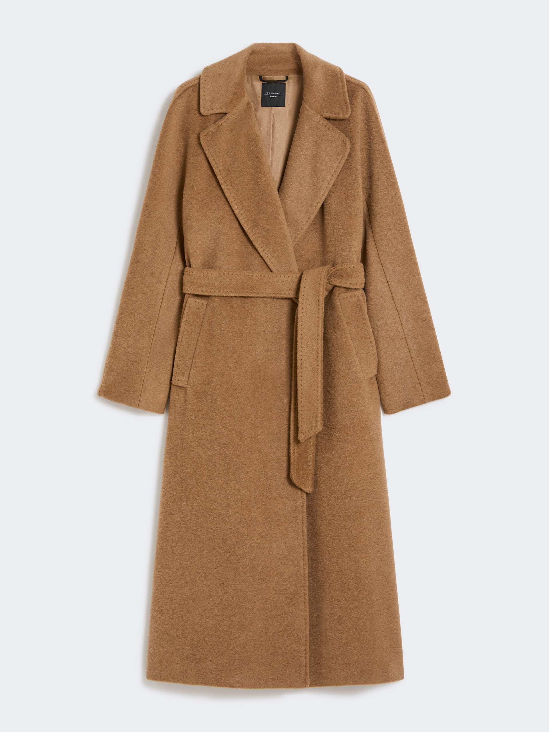 TEMPERA Long wool and alpaca coat - 1