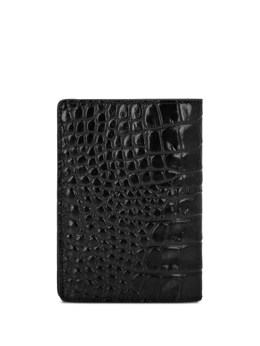 Gothic Plein crocodile-embossed passport cover - 2
