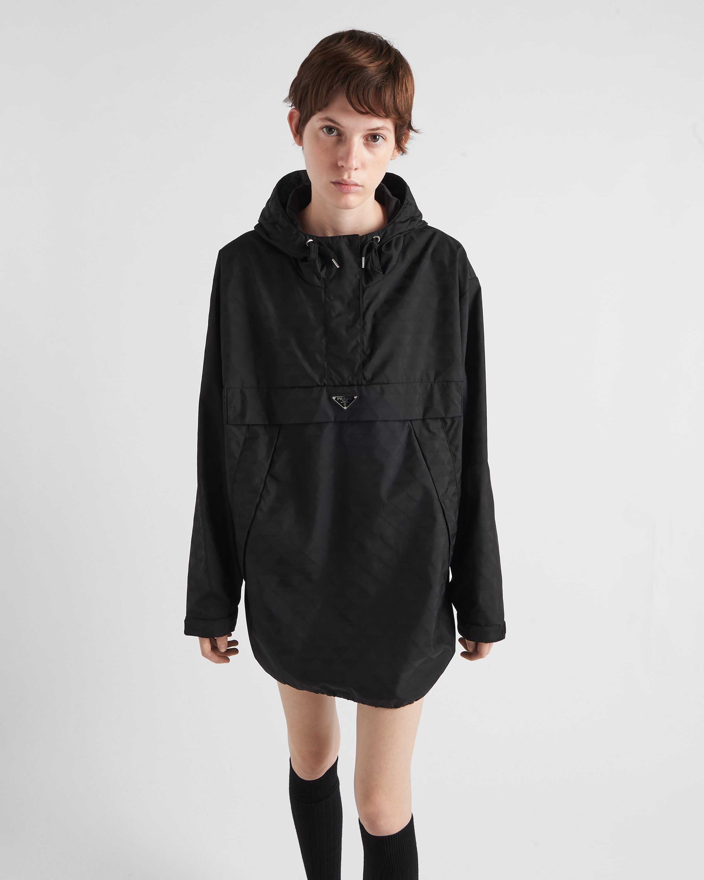 Printed Re-Nylon blouson jacket - 4