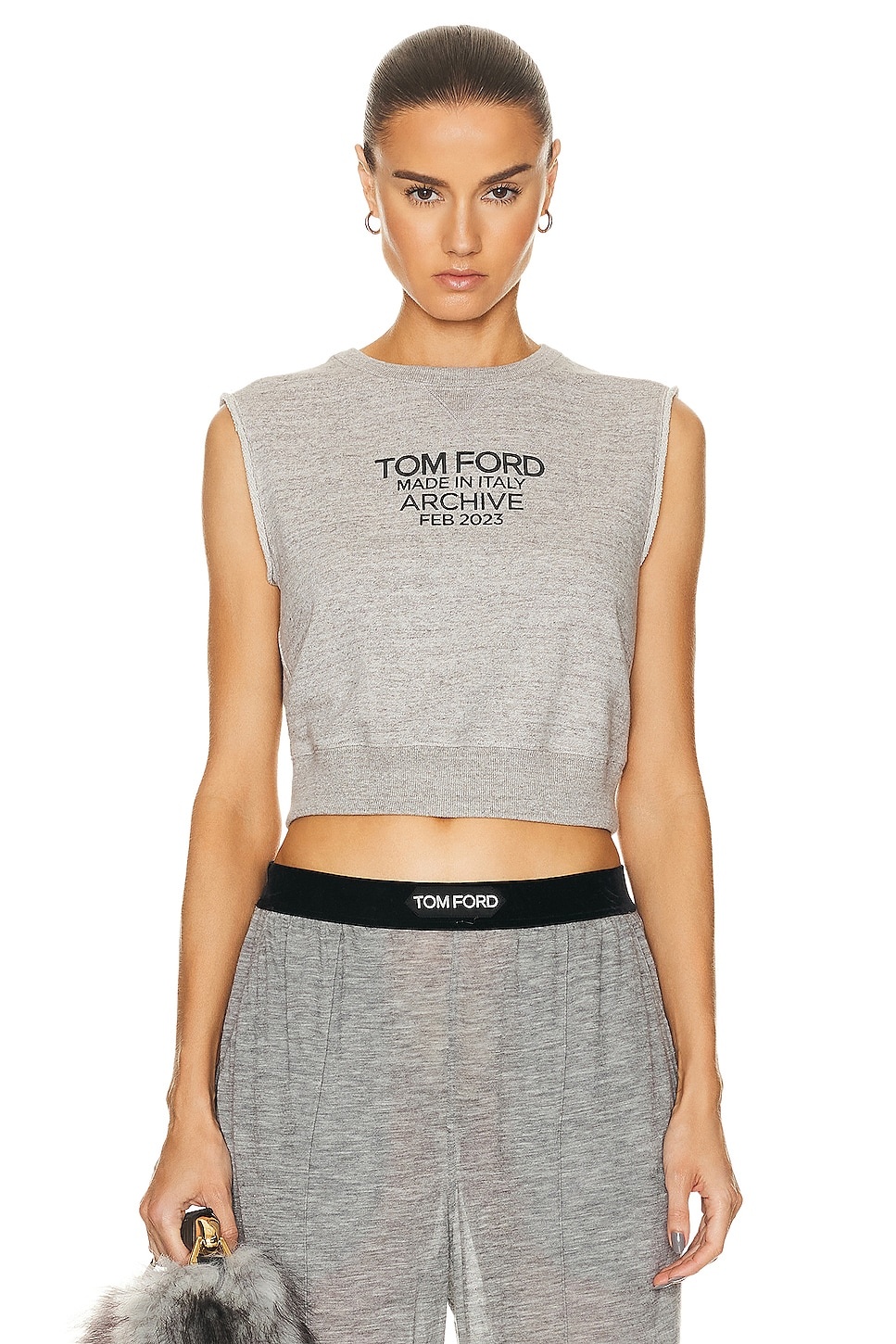 Sleeveless Sweatshirt - 1