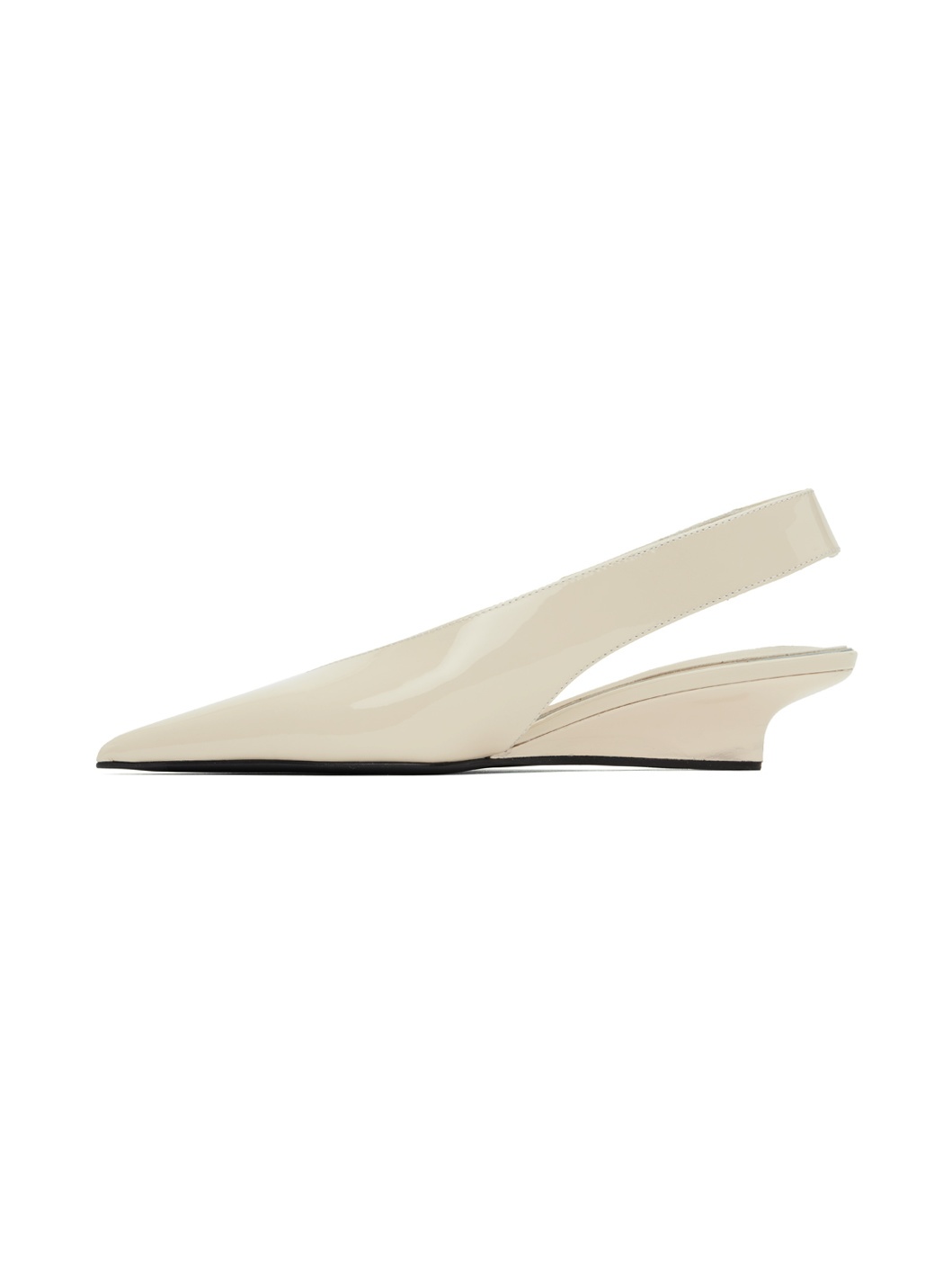 Off-White 'The Wedge-Heel' Slingback Heels - 3