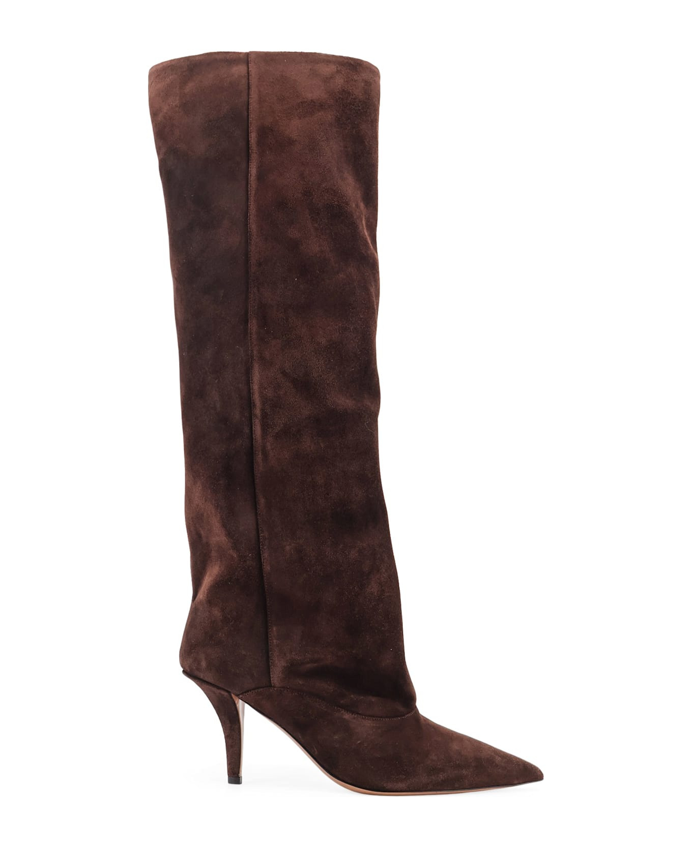 Ines Reverse Suede Boots - 1
