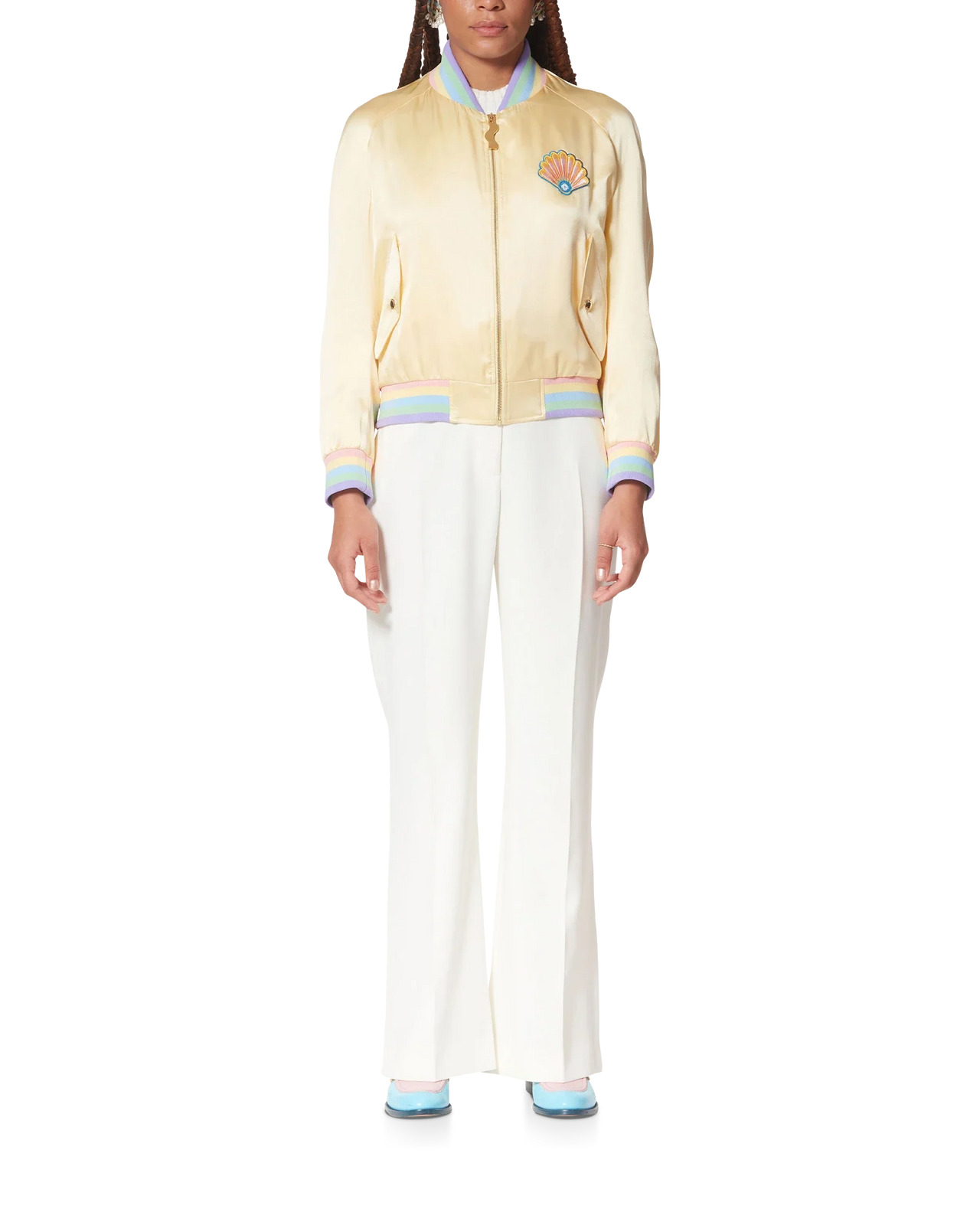 Casa Shell Satin Bomber - 4