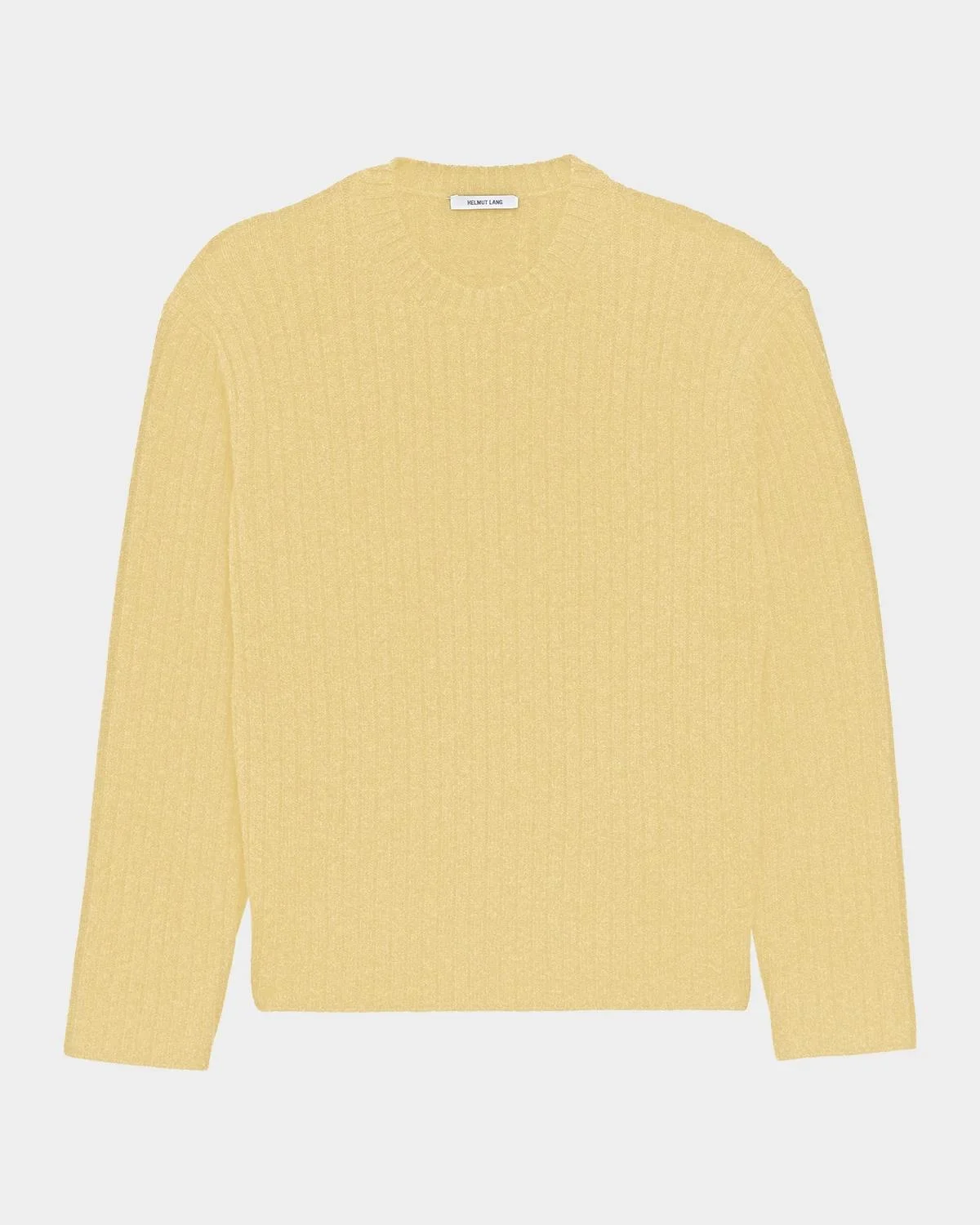 Men's Rib-Knit Wool Sweater - 1