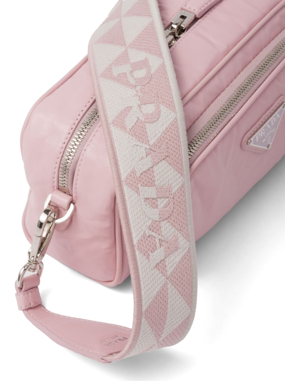 Nappa antique leather multi-pocket shoulder bag - 5