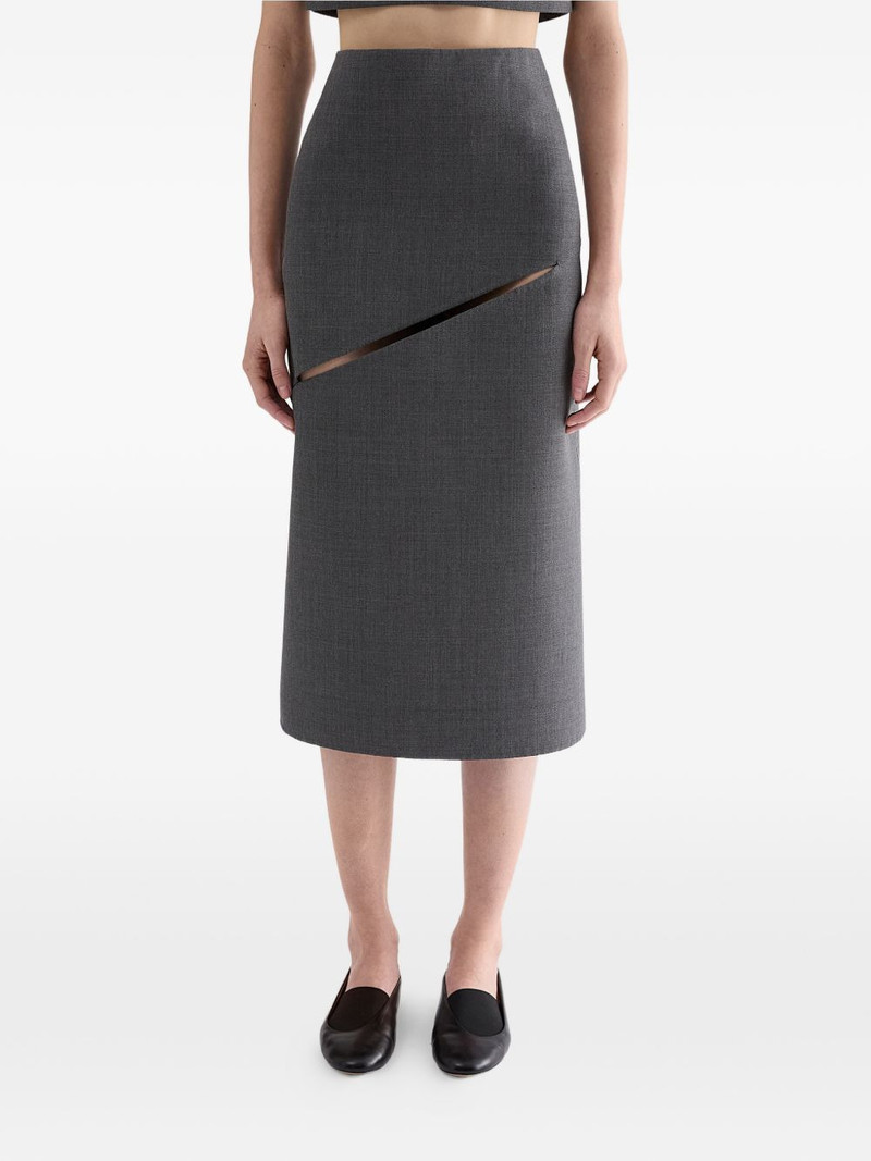 twill pencil skirt 3