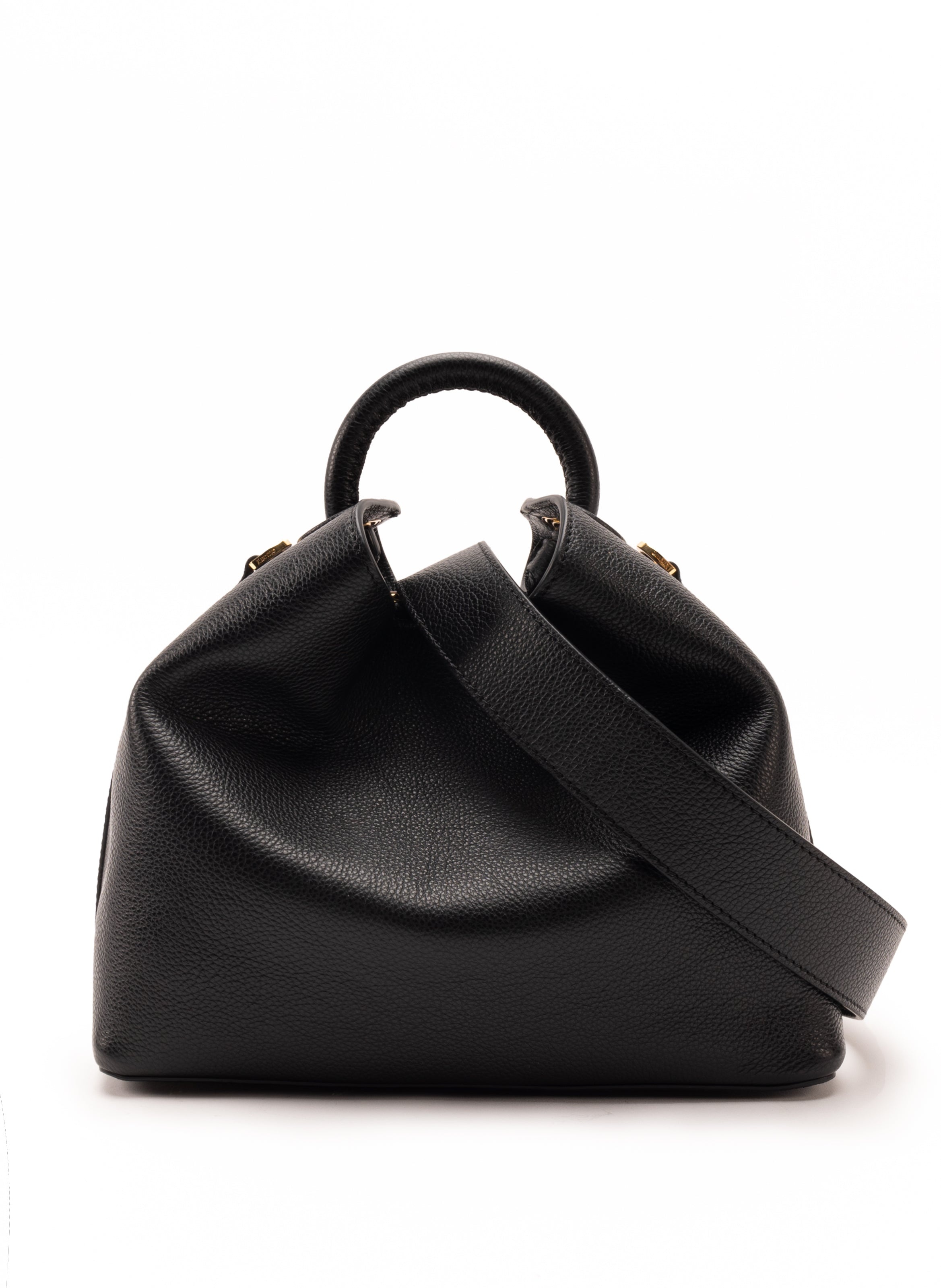 Raisin Pebbled Leather Black - 3