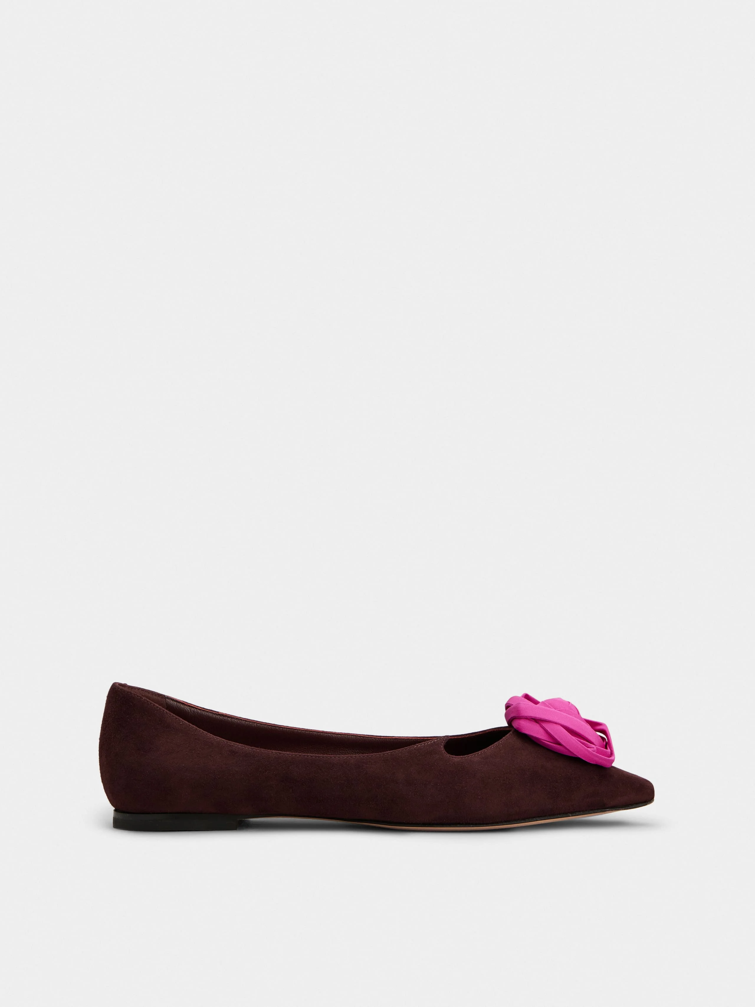Rose Vivier Ballerinas in suede - 1