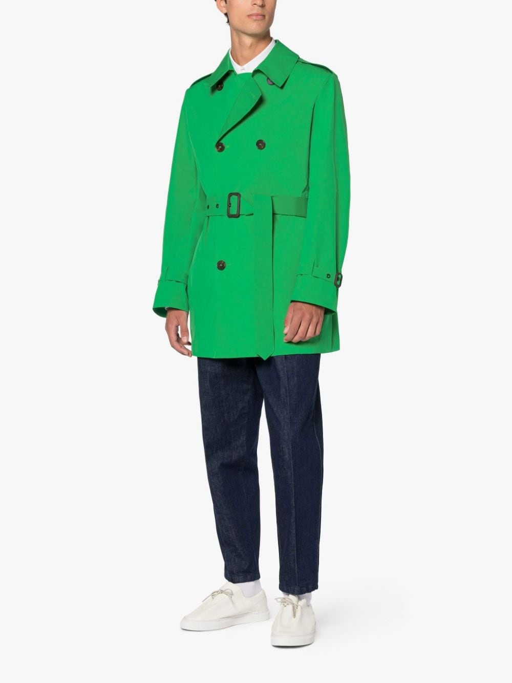 KINGS GREEN ECO DRY TRENCH COAT - 4