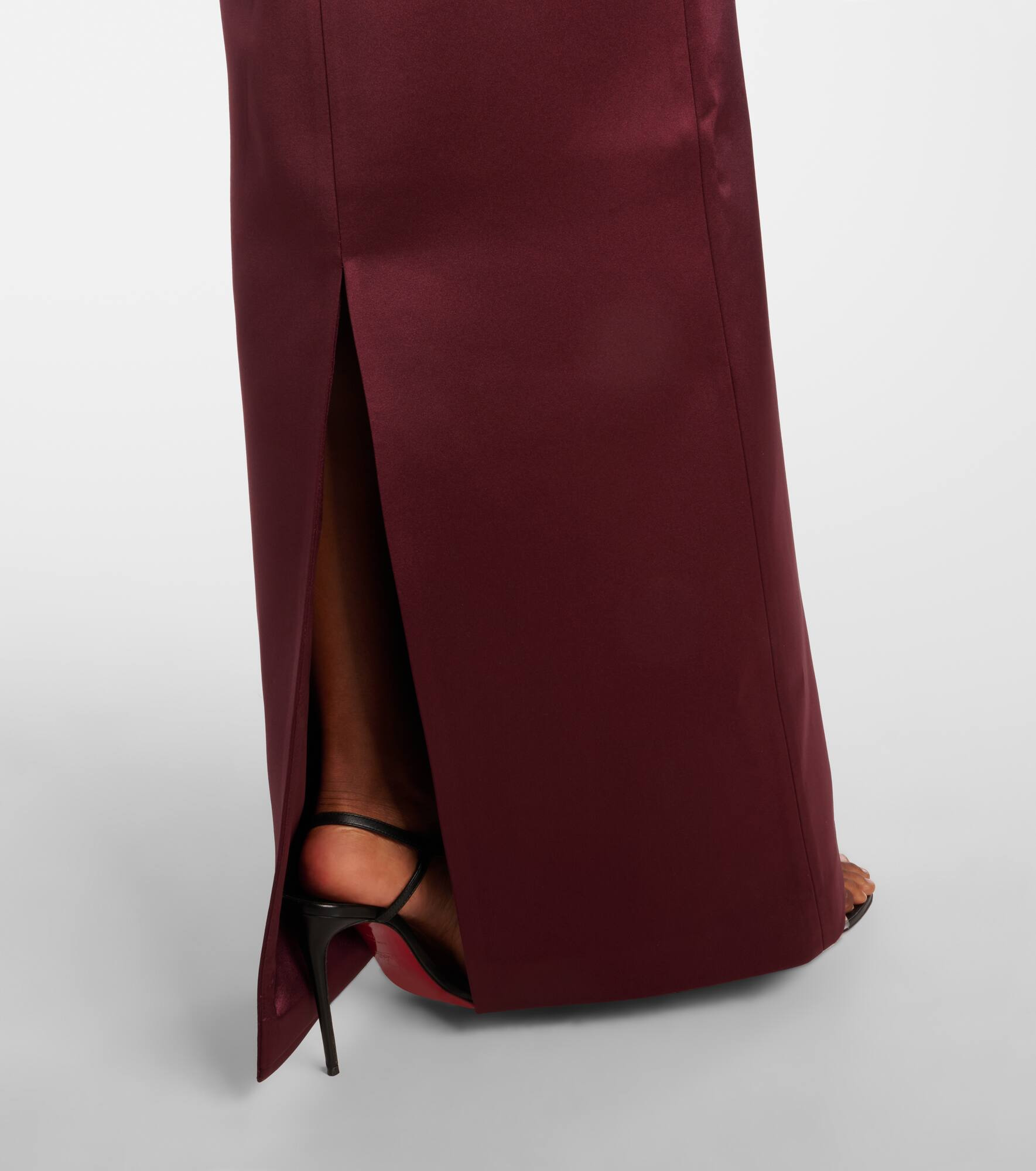 Noélie embellished satin gown - 5