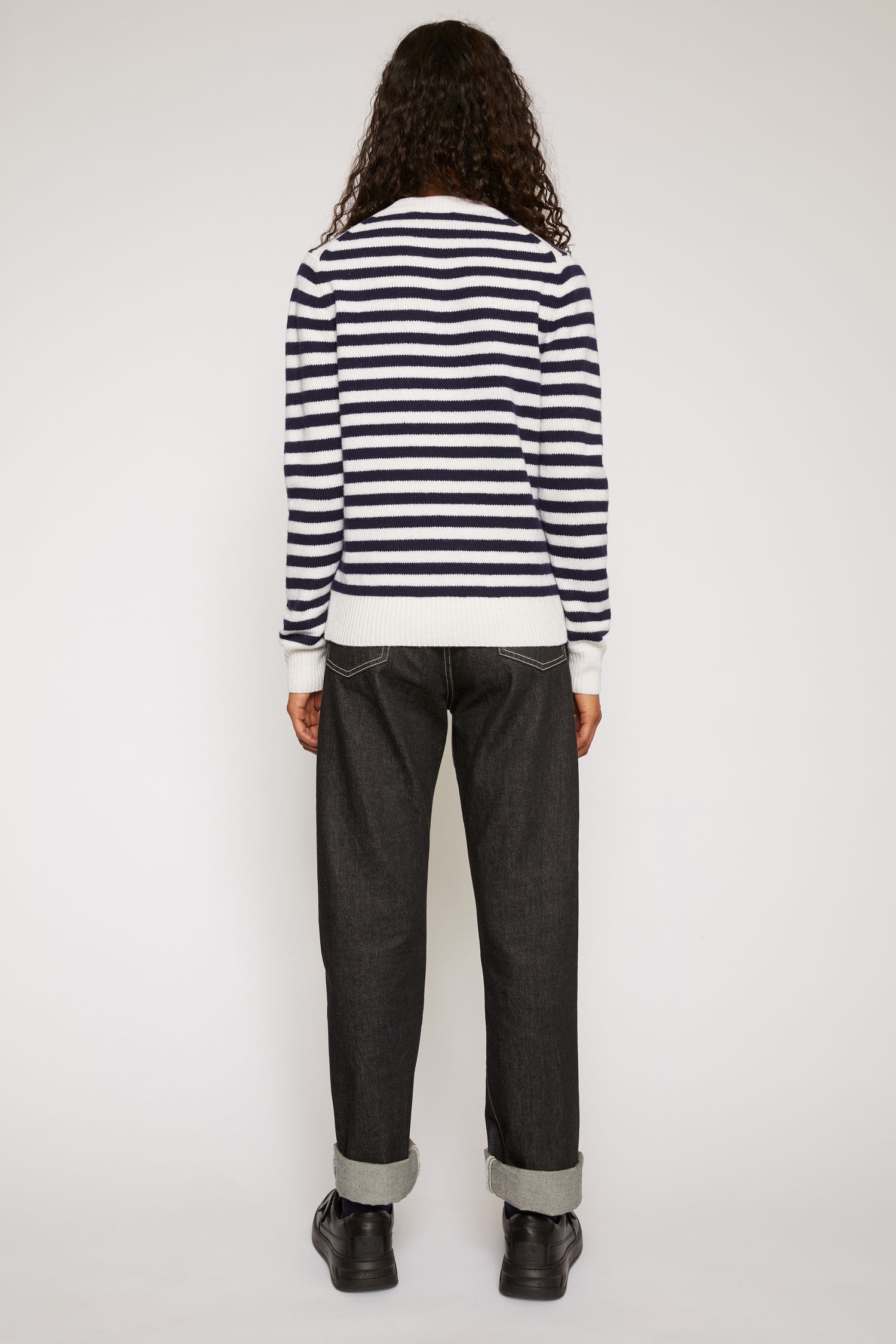 Breton stripe sweater navy/white - 5