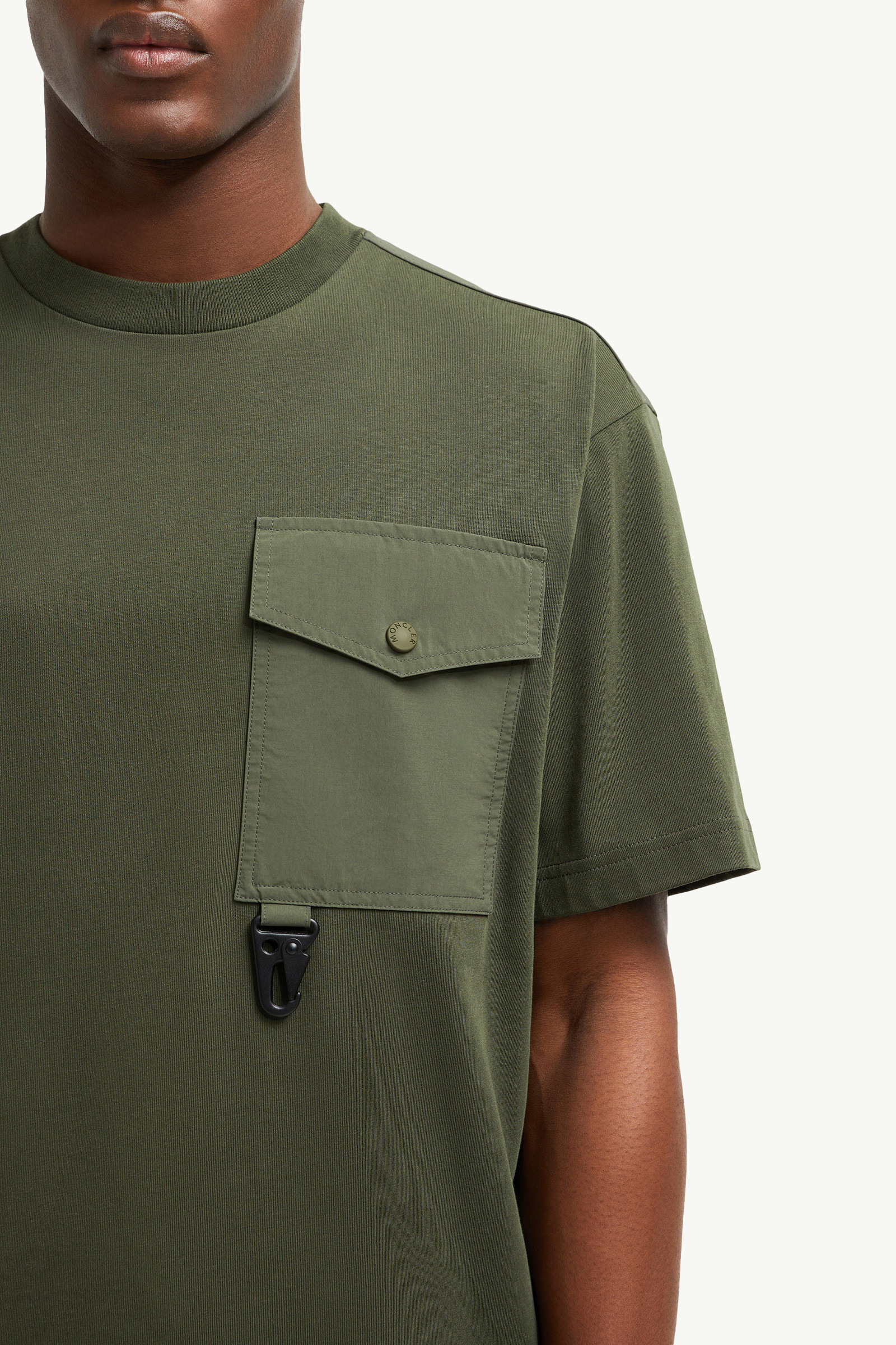 Cotton T-shirt with Pocket - 6