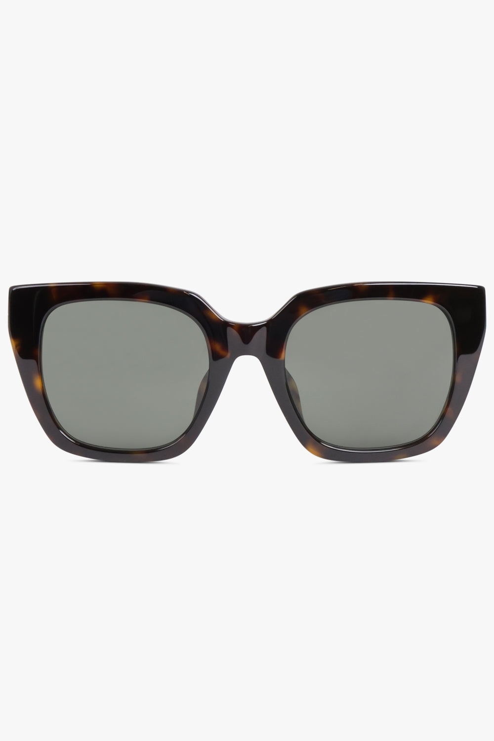 SL M143/F SQUARE FRAME SUNGLASSES | DARK HAVANA/GREY - 1