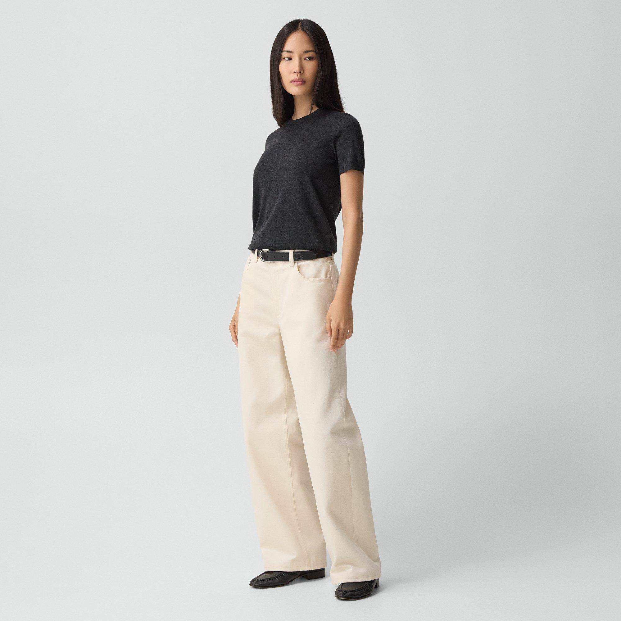 Sweater Tee in Regal Wool - 6
