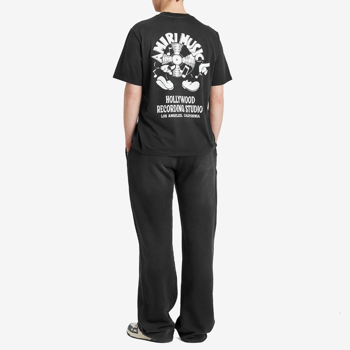 AMIRI AMIRI Music Record T-Shirt | endclothing | REVERSIBLE