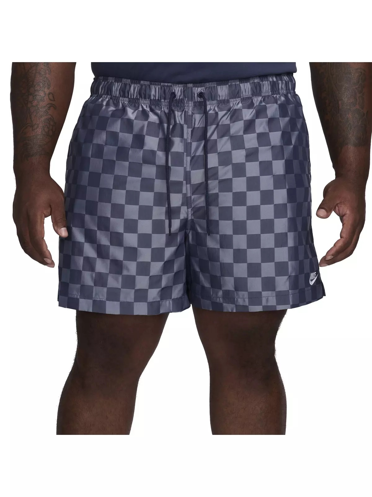 Men's Club Checker Flow Shorts - 8