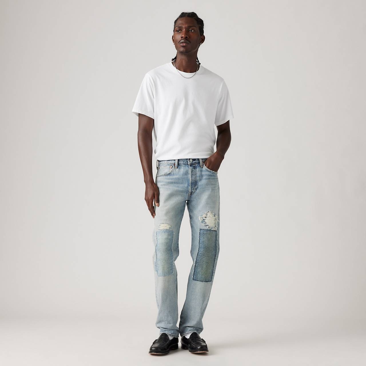 501® ORIGINAL FIT SELVEDGE MEN'S JEANS - 2