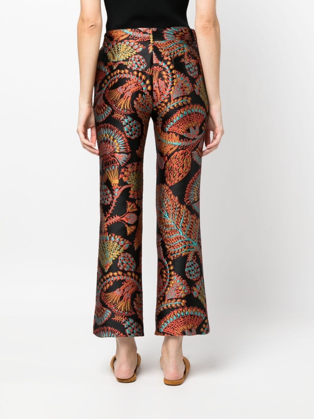 24/7 jacquard trousers - 4