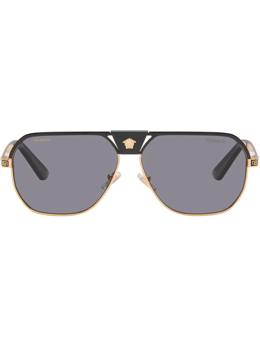 Gold Medusa Navigator Sunglasses - 1