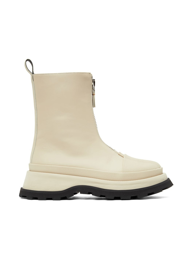 Off-White Chunky Zip Boots 1