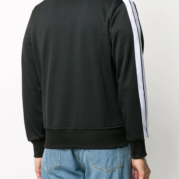Men's PALM ANGELS Side Stripe Sports Jacket Black PMBD001E20FAB0011001 - 4