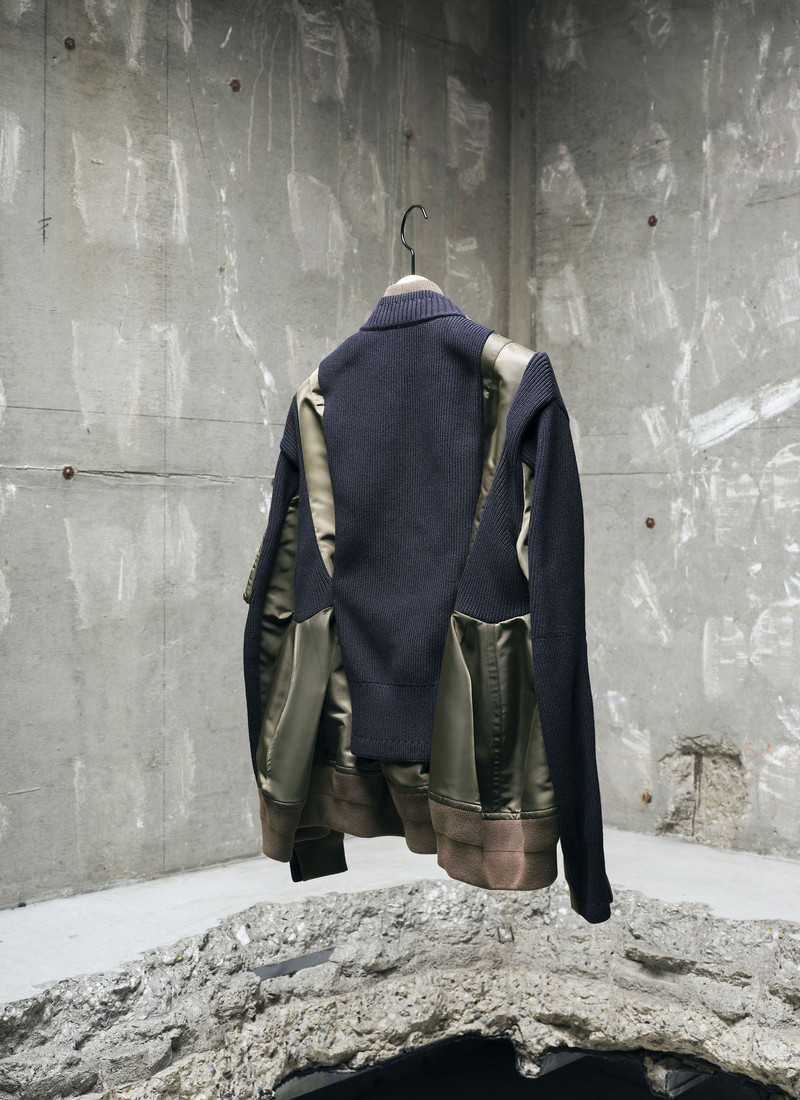 Nylon Twill x Knit Blouson 6