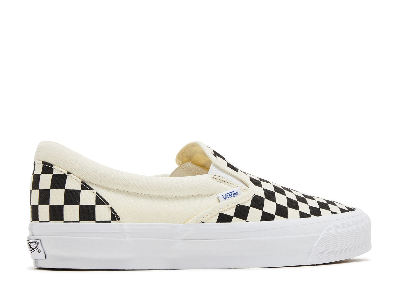 SLIP-ON REISSUE 98 LX 'CHECKERBOARD - BLACK' - 3