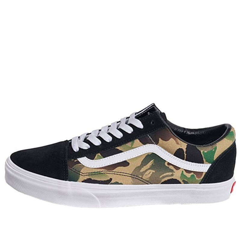 Bape x Vans Old Skool Cortex Limited Black Camouflage 'Black' VN0A4OE22DR - 1