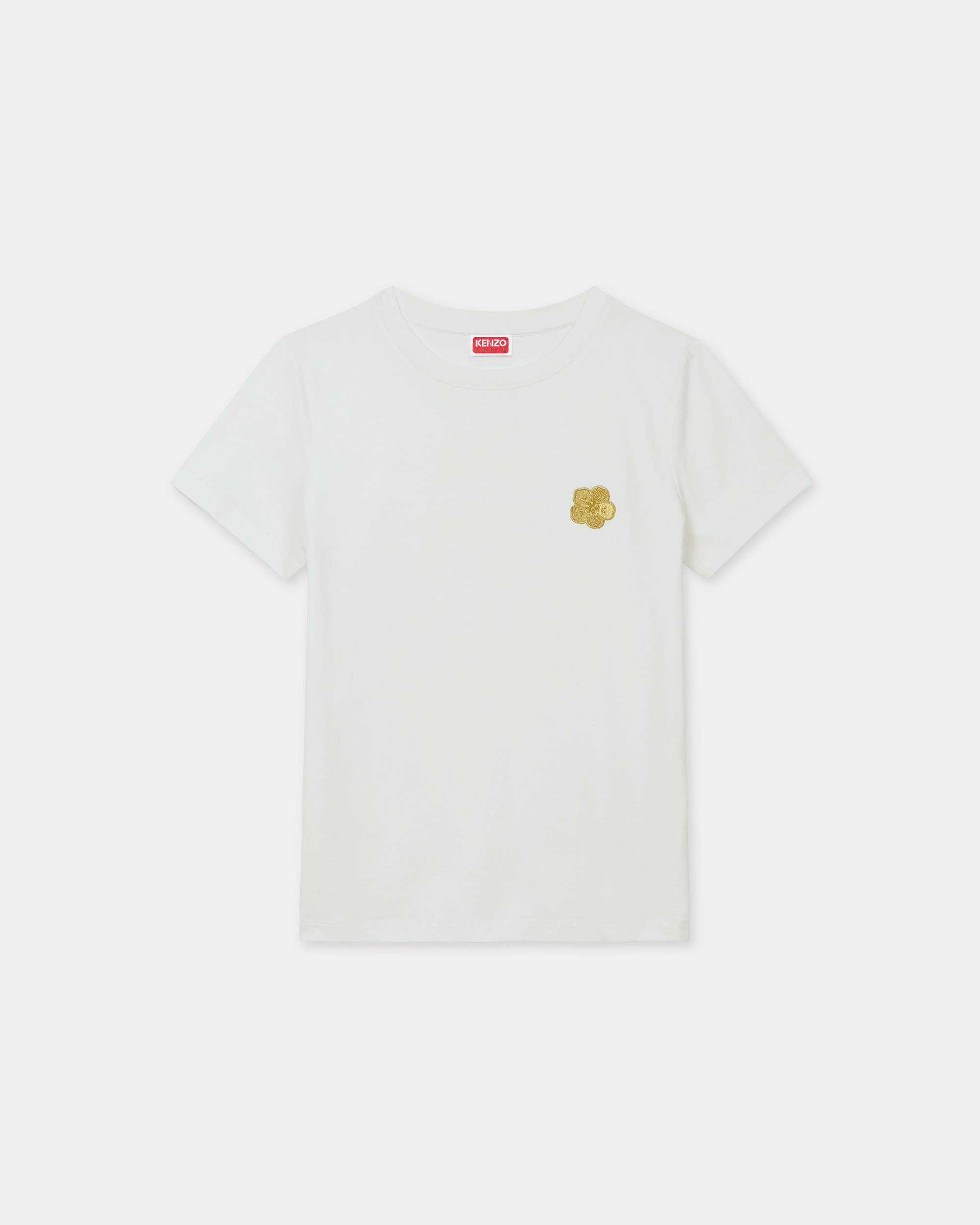 'Boke Flower' embroidered cotton T-shirt - 1