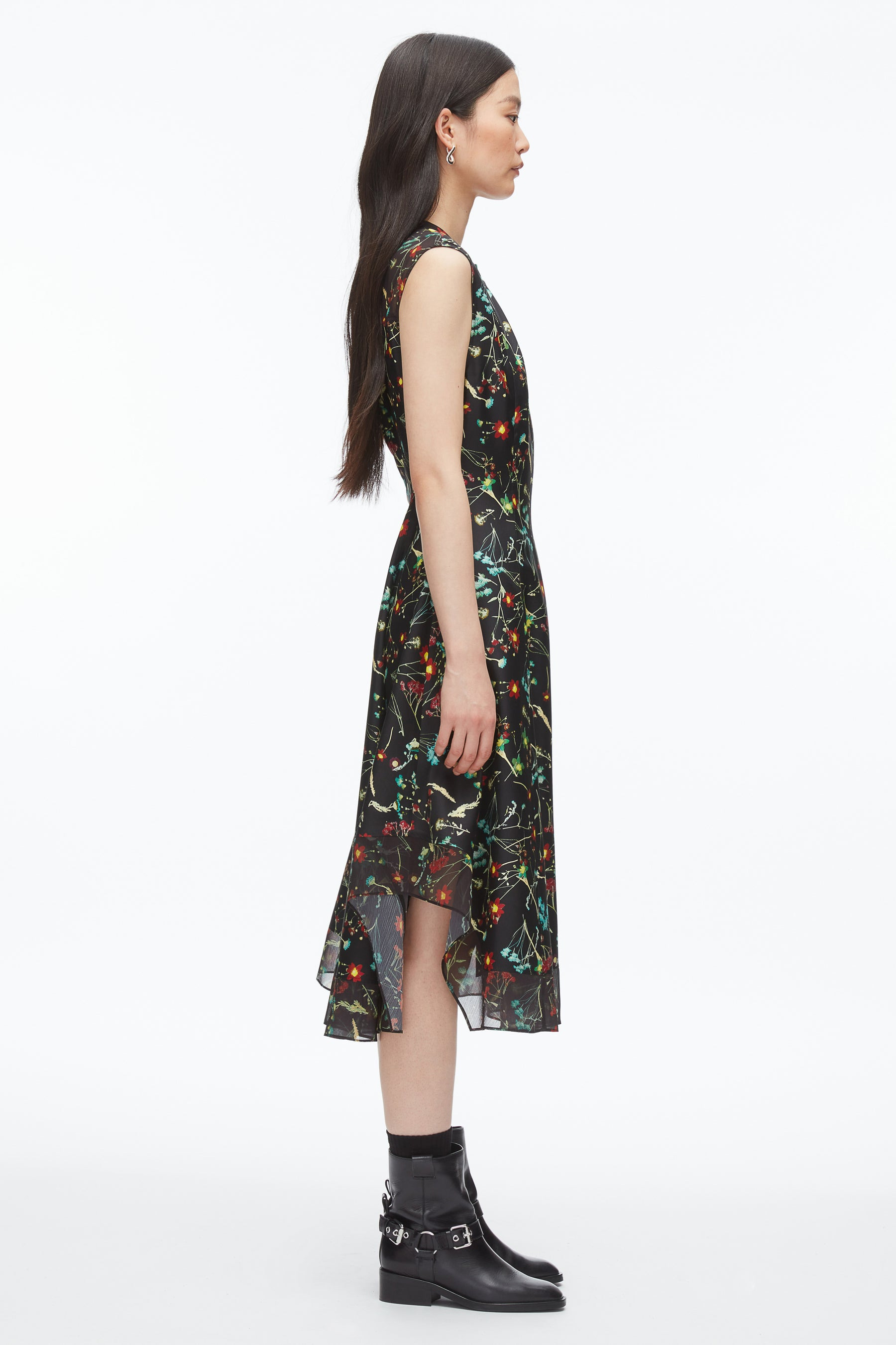 Bliss Floral Sleeveless Dress - 3