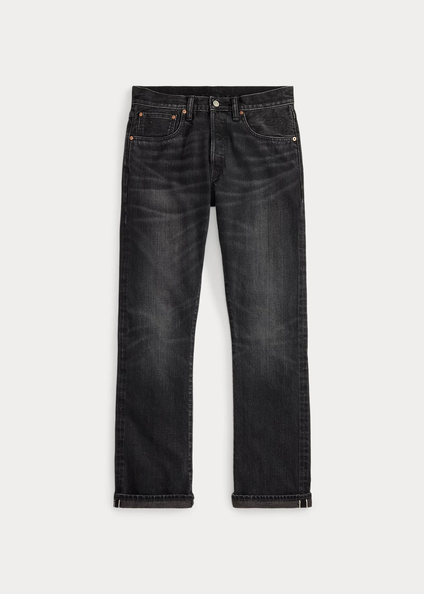 Slim Boot Distressed Selvedge Jean - 1