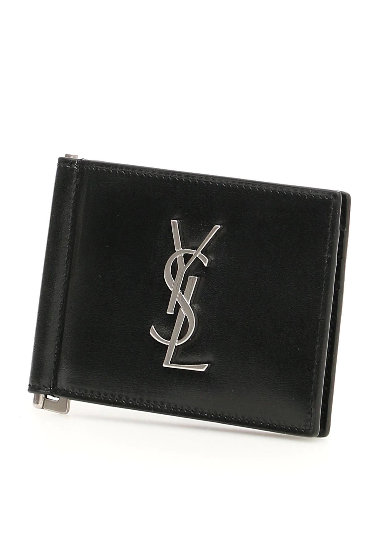 MONOGRAM WALLET WITH MONEY CLIP - 4