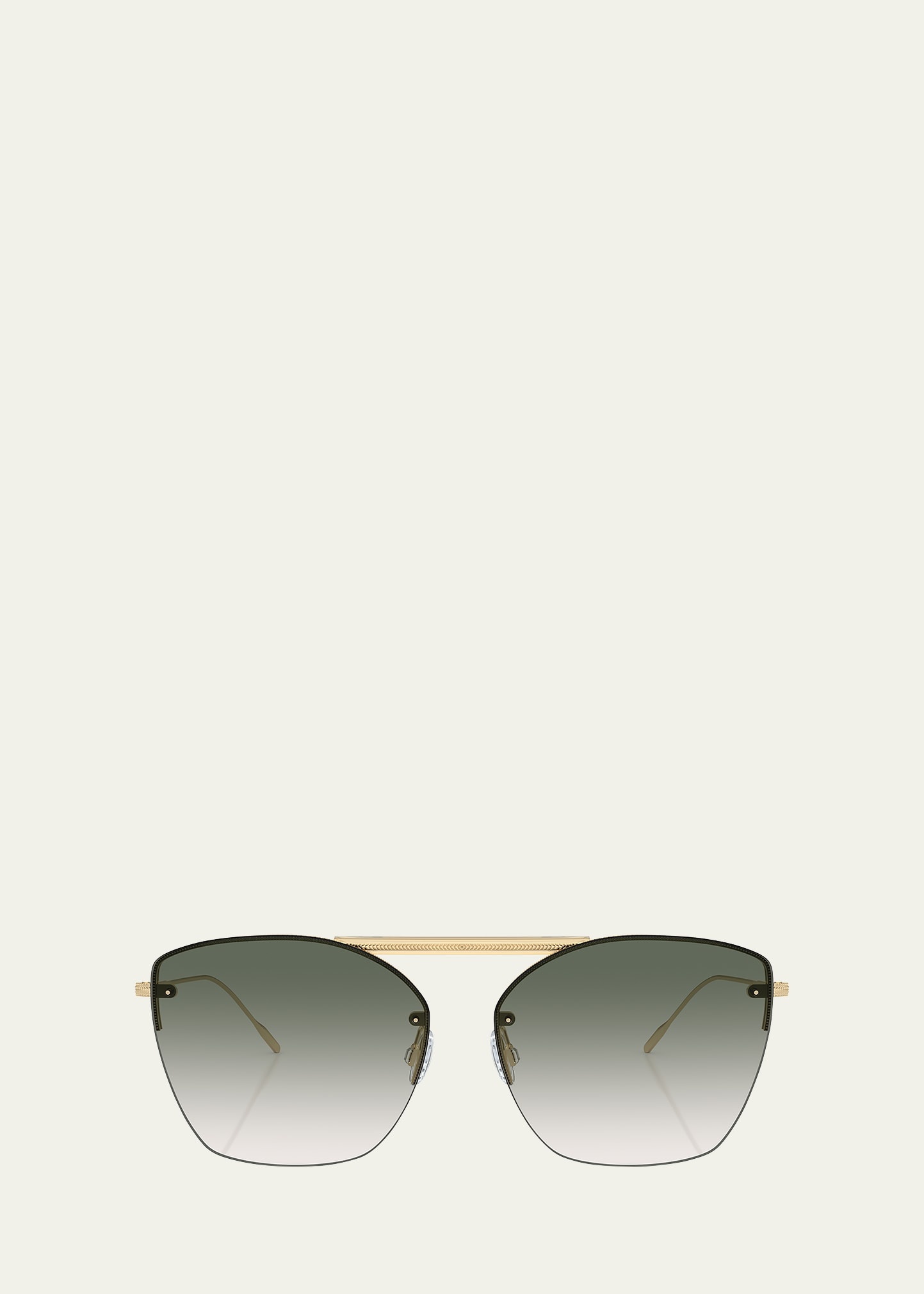 Ziane Metal Aviator Sunglasses - 1