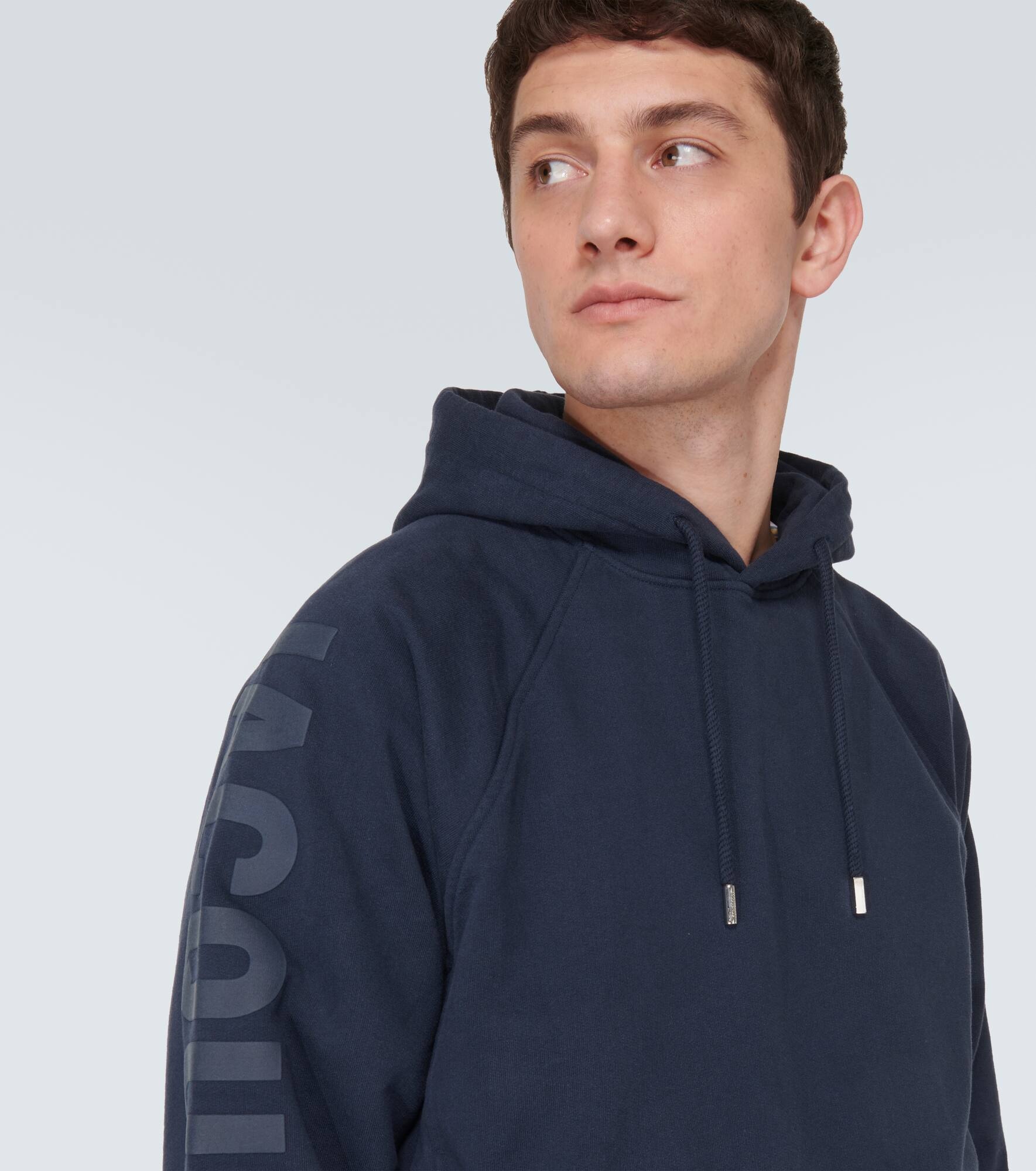 Le Typo cotton jersey hoodie - 5
