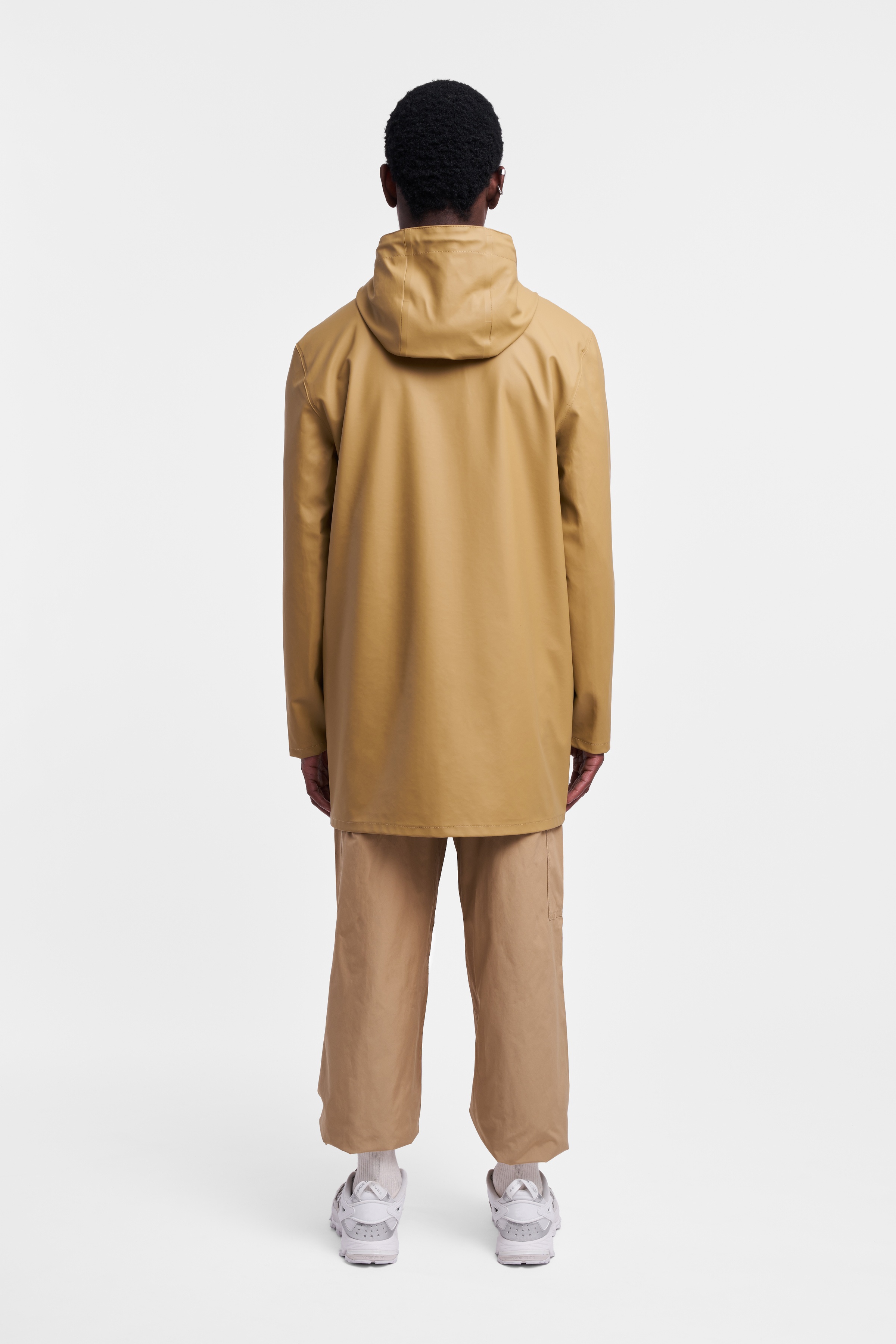 Stockholm Lightweight Raincoat Sand - 4