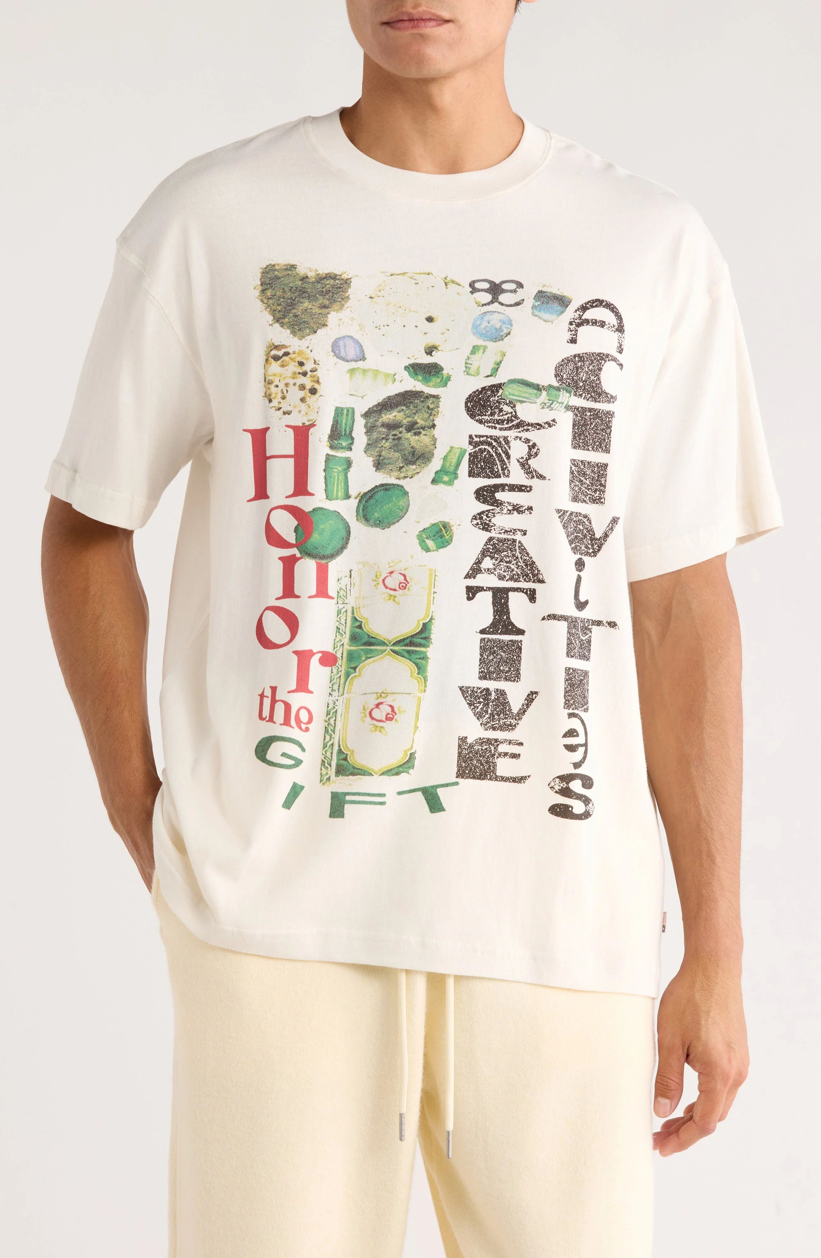 HONOR THE GIFT Honor Creative Graphic T-Shirt in Bone at Nordstrom - 1