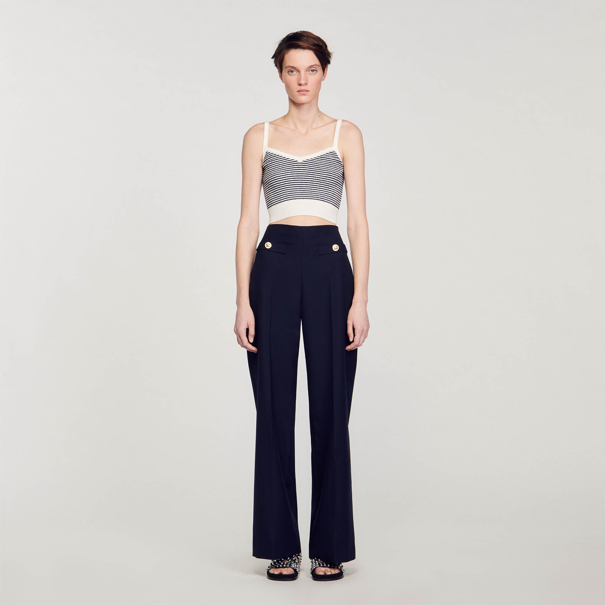 STRIPY KIT CROP TOP - 3