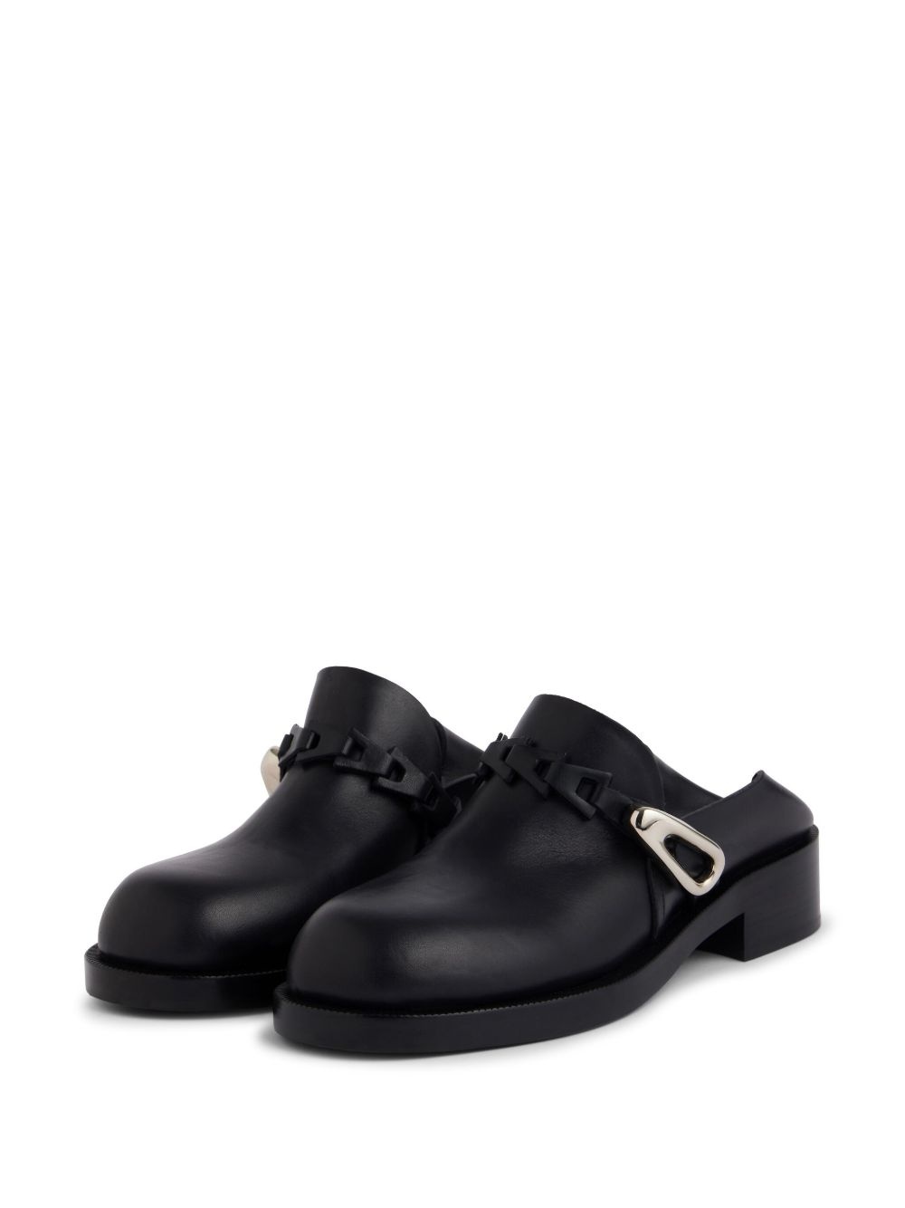 leather mules - 2