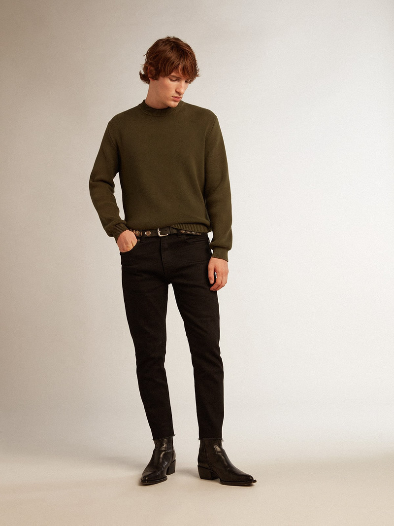 Men's black skinny jeans 3