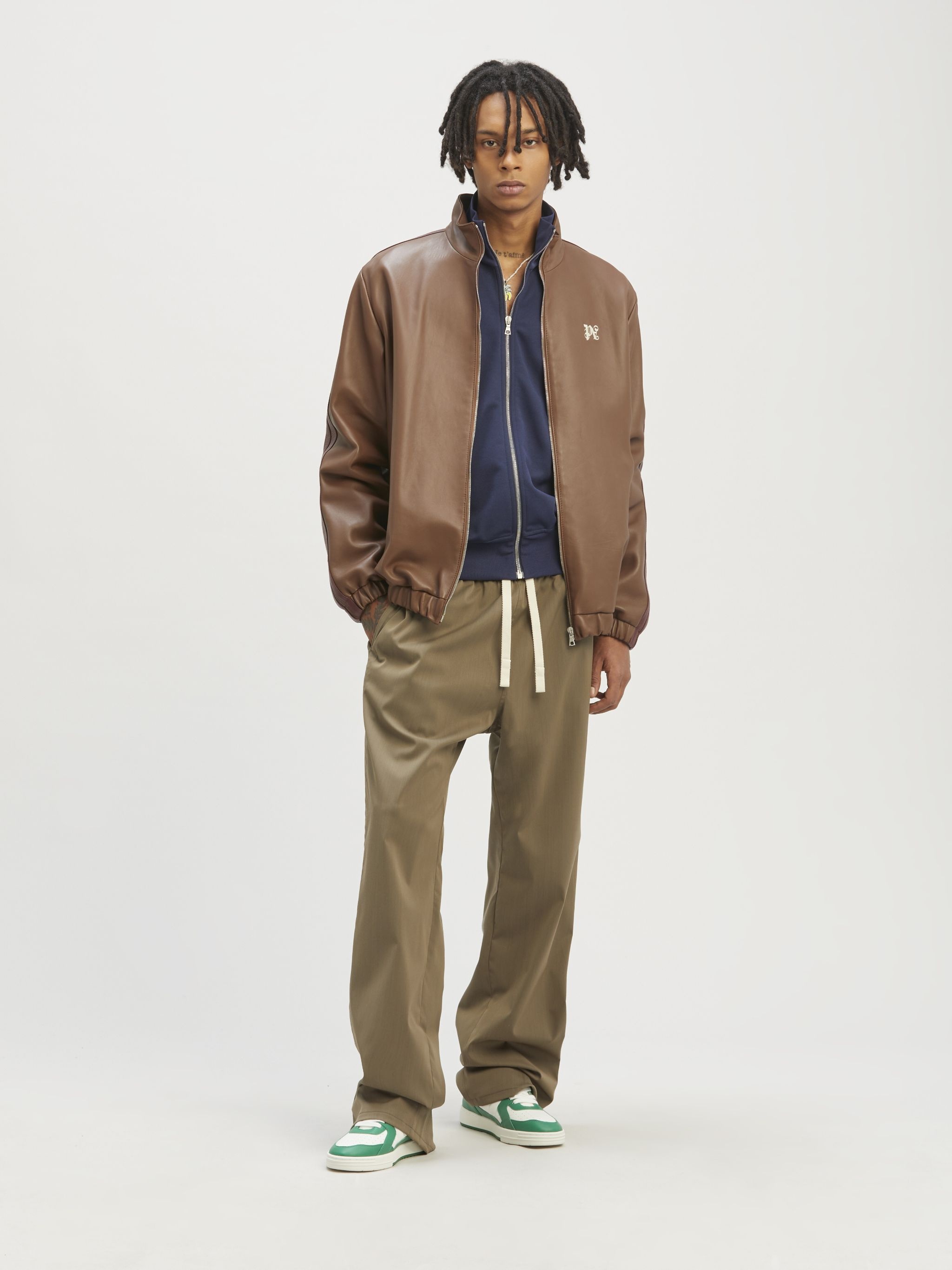 Casablanca Monogram Track Jacket in Deconstructed Monogram