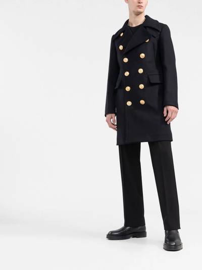 DSQUARED2 double-breasted wool coat outlook