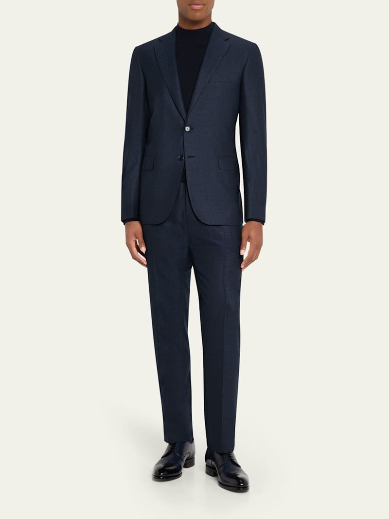 Brioni Men's Herringbone Wool Classic Fit Two-Piece Suit outlook