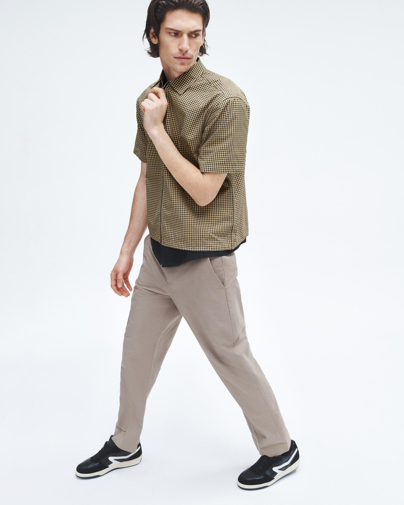 Noah Gingham Zip Shirt
Relaxed Fit Button Down 5