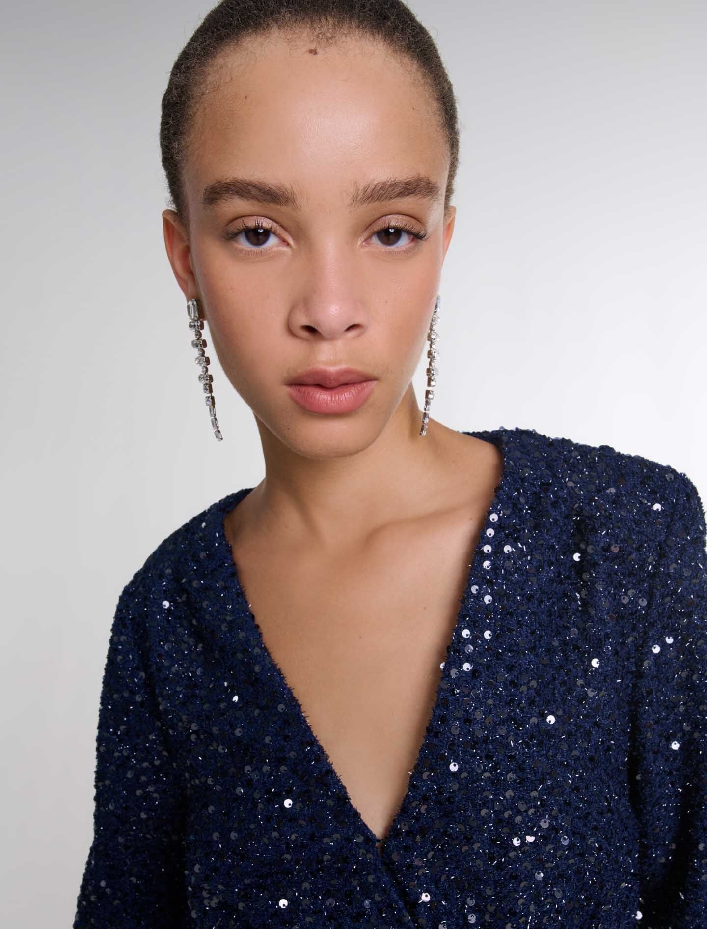 Short sequin dress - 6