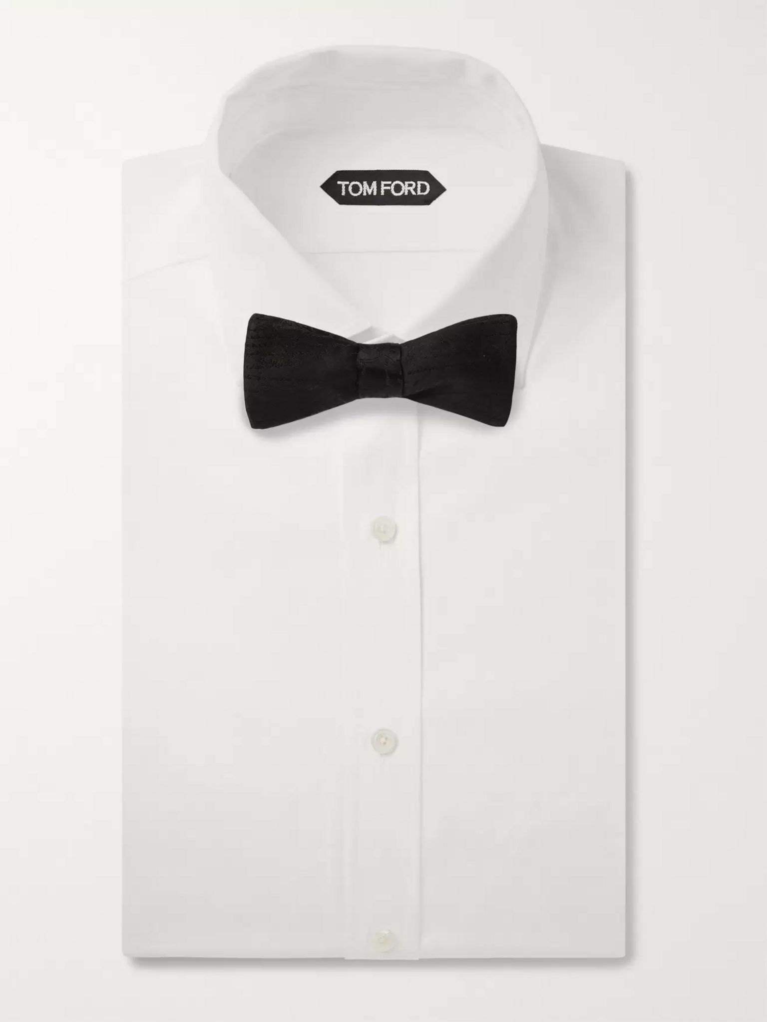 Scritto Pre-Tied Silk-Jacquard Bow Tie - 2