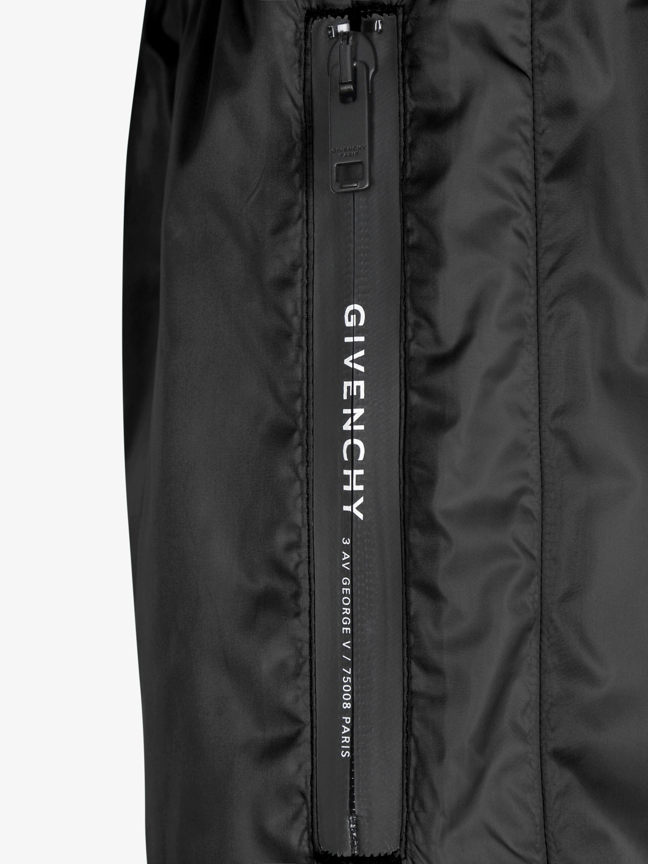 GIVENCHY ADDRESS jogger pants in nylon - 6