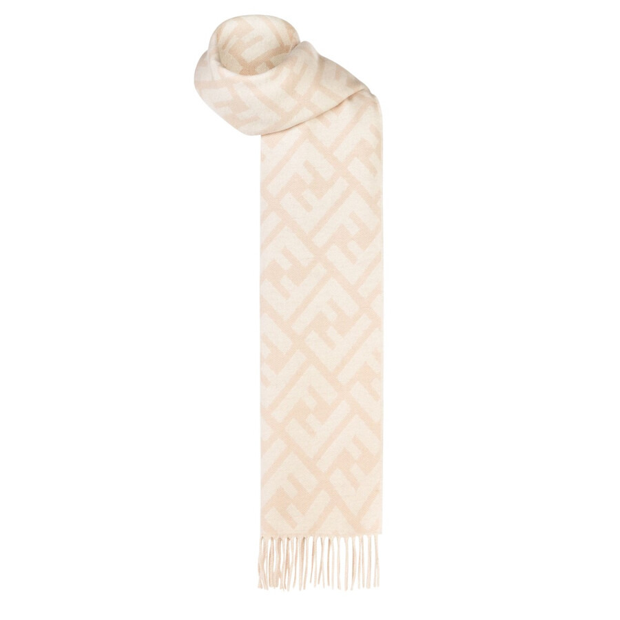 Fendi Fringe End Cashmere Scarf - 4