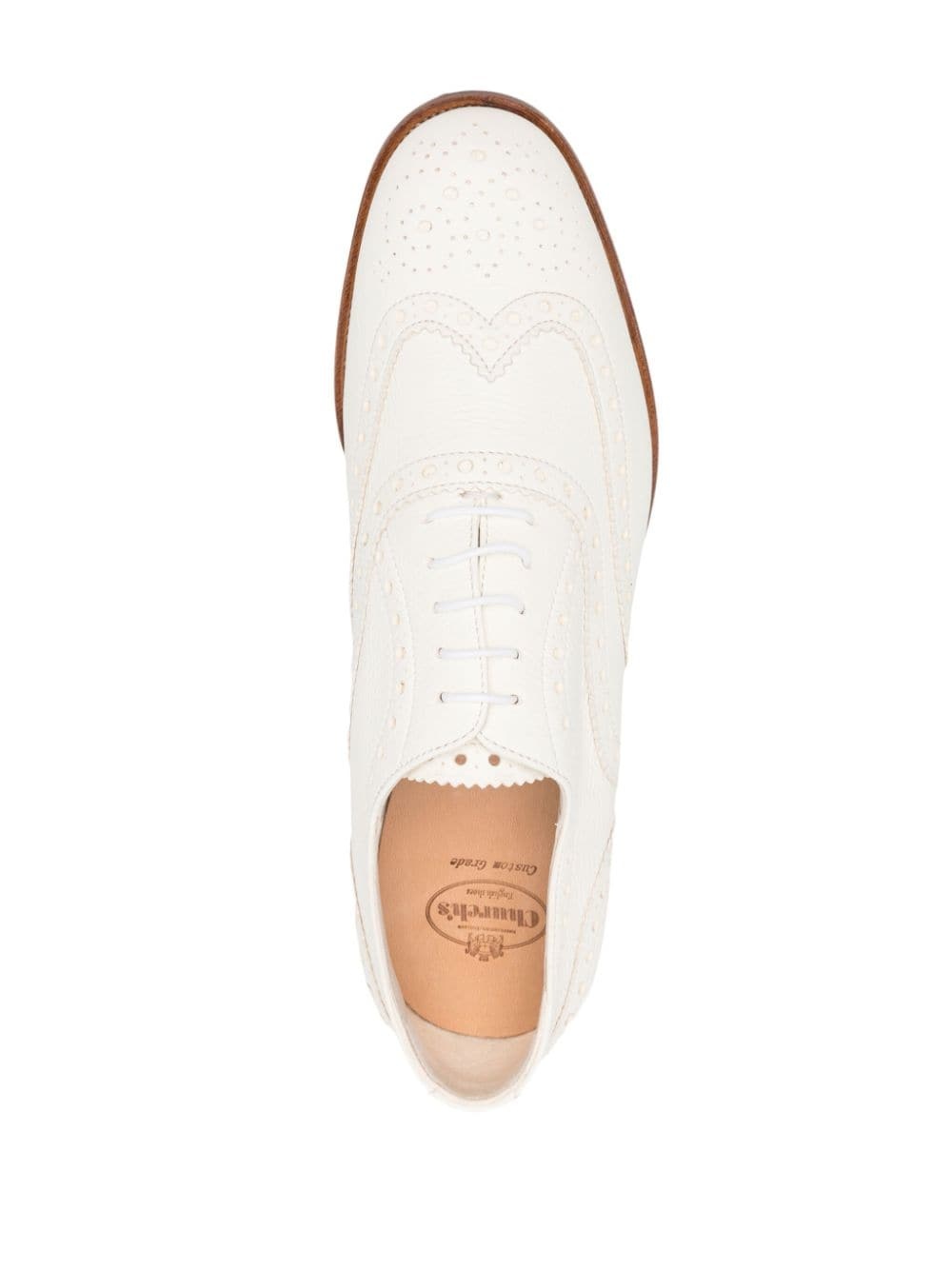 Burwood leather brogues - 4